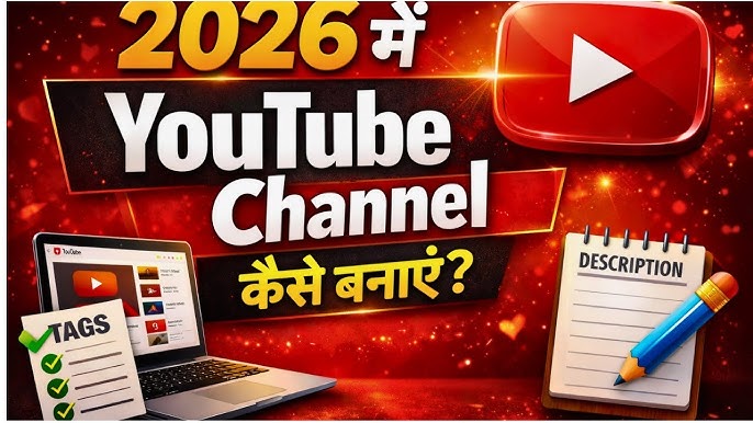YouTube Channel Kaise Banaye 2026