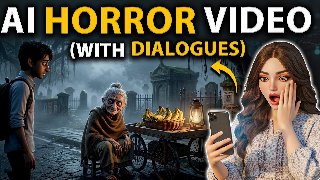 Horror Story Animation Video Ke Liye Best AI Prompts